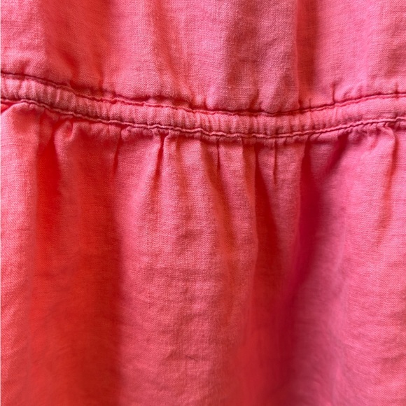 J. Crew Coral Pink Halter Beach Cover-Up Dress - Picture 9 of 9